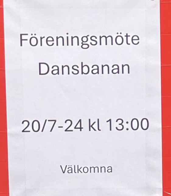 Föreningsmöte