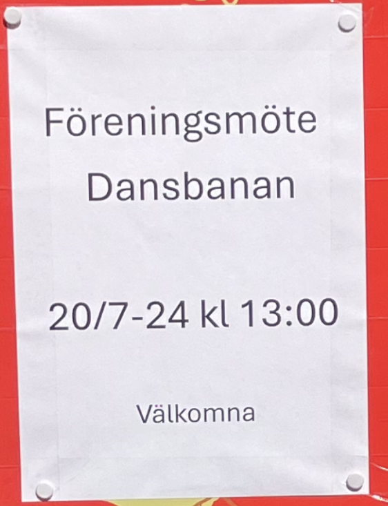 Föreningsmöte